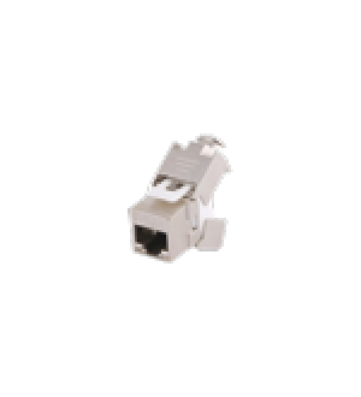 MODULO JACK KEYSTONE CAT6 BLINDADO (STP) SIN HERRAMIENTA (TOOLLESS)