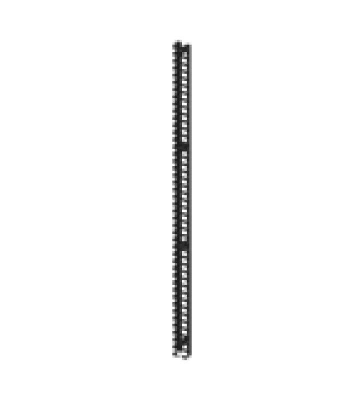 ORGANIZADOR VERTICAL DE CABLE SENCILLO PARA GABINETE DE 24 UR.