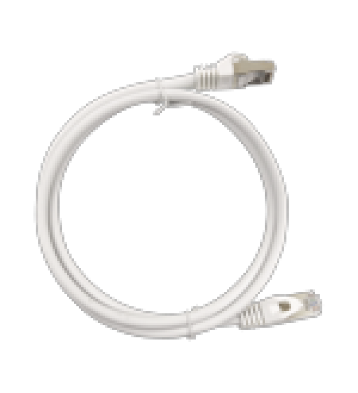 PATCH CORD CAT6A 10G BLINDADO 1.0M ( 3.28 FT ) BLANCO