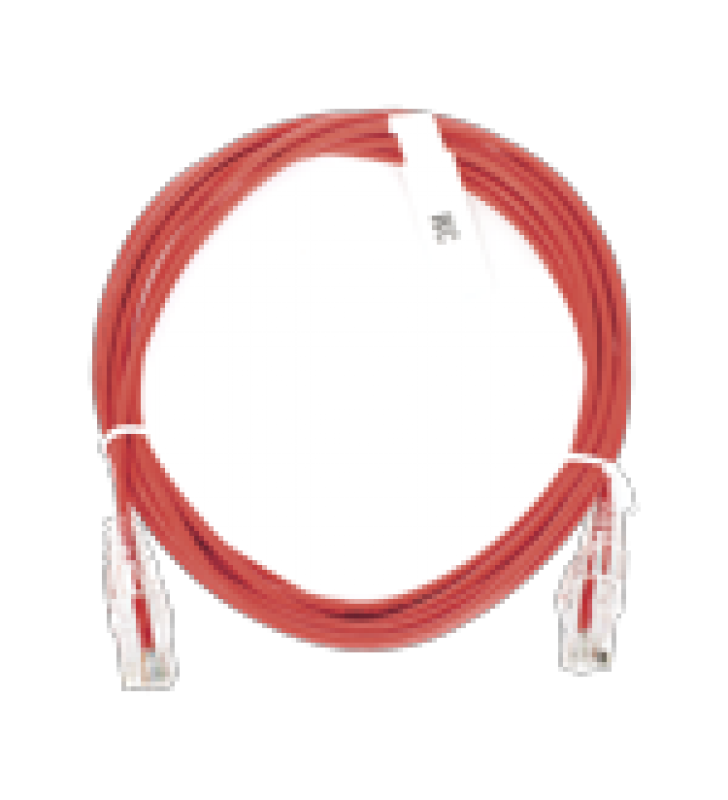 CABLE DE PARCHEO SLIM UTP CAT6 - 3 M ROJO DIAMETRO REDUCIDO (28 AWG)