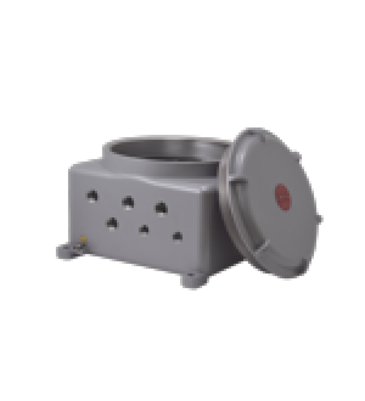 CAJA DE COMUNICACION A PRUEBA DE EXPLOSION EN ALUMINIO, 24VCA, CUMPLE CON ATEX EX II 2G EX D IIC T5 GB, INTEMPERIE IP66, PARA  SERIE MAXIMUS VIDEOTEC