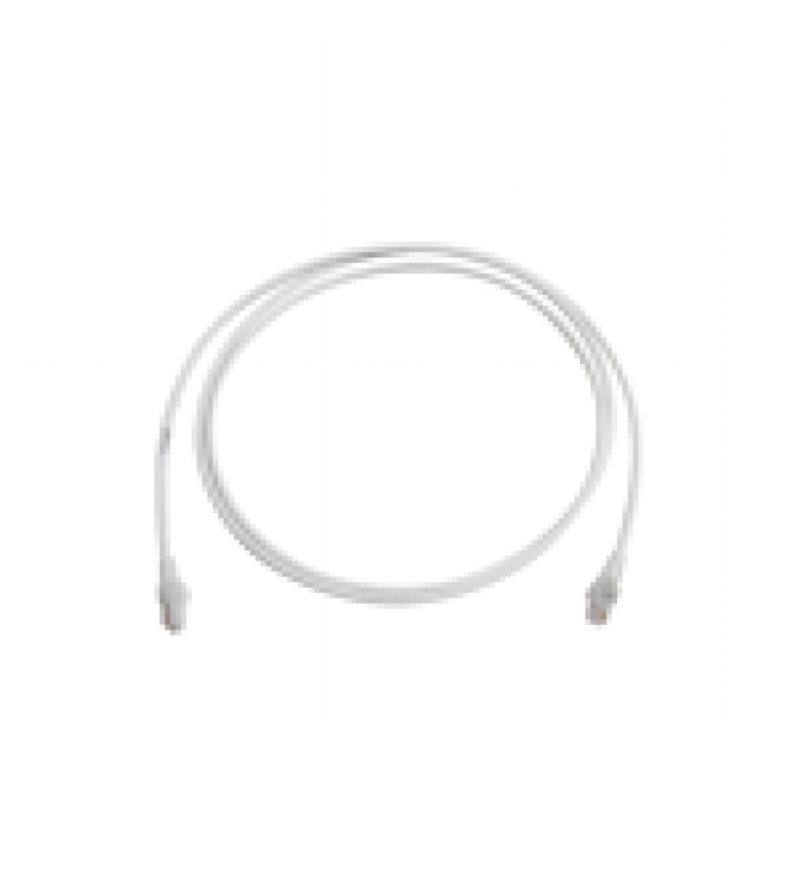 PATCH CORD MC6 MODULAR CAT6 UTP, CM/LS0H, 7FT, COLOR BLANCO