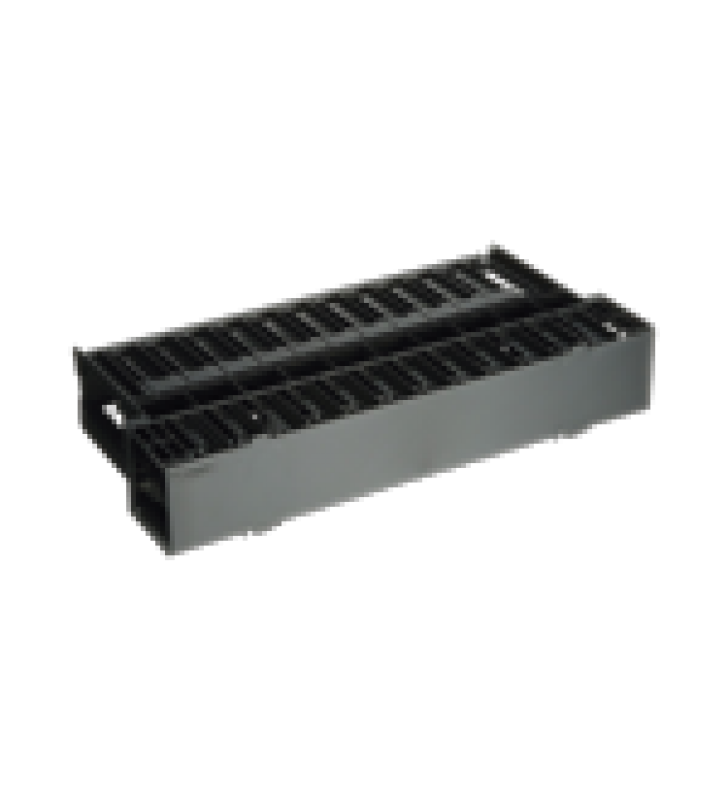 ORGANIZADOR DE CABLES HORIZONTAL NETMANAGER, DOBLE (FRONTAL Y POSTERIOR), PARA RACK DE 19IN, 2UR