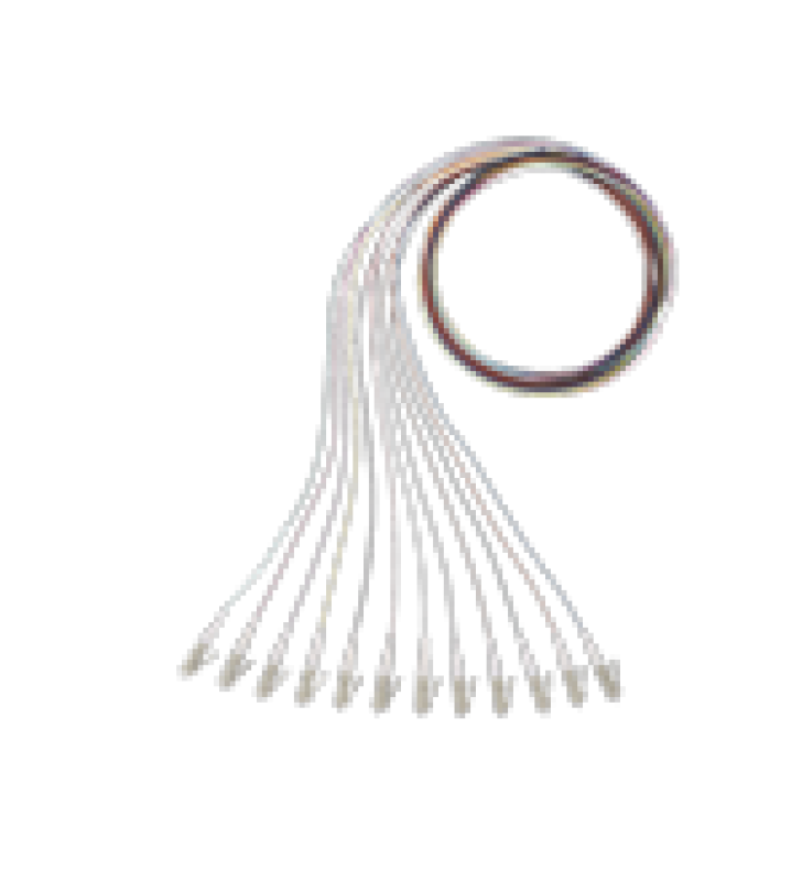 KIT DE 12 PIGTAILS CON CONECTOR LC, MULTIMODO 50/125 OM4, 900UM, DE 1 METRO