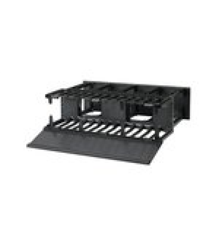 ORGANIZADOR DE CABLES HORIZONTAL NETMANAGER, DOBLE (FRONTAL Y POSTERIOR), PARA RACK DE 19IN, 3UR