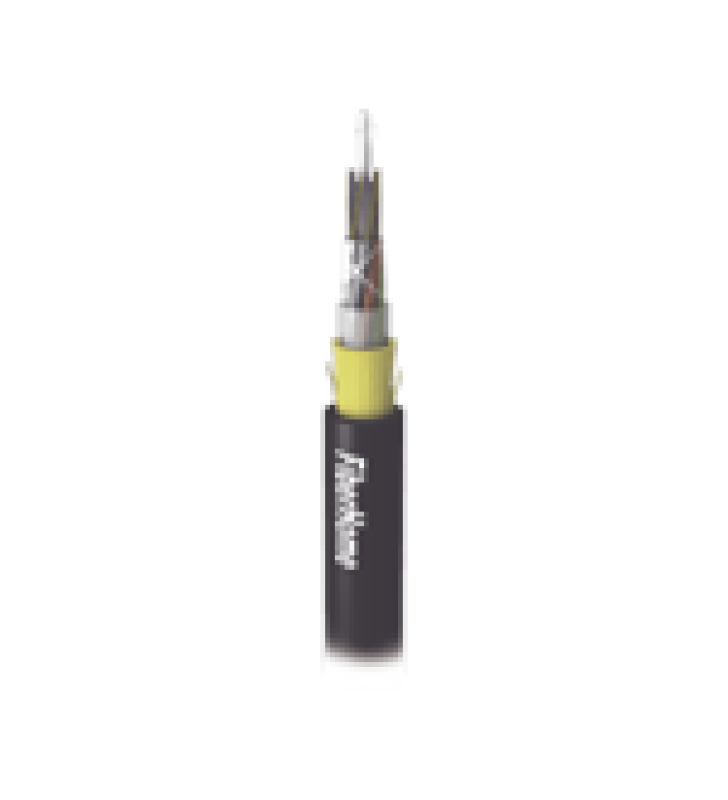KILOMETRO DE FIBRA OPTICA AEREA (ADSS) G.652D, MONOMODO DE 6 HILOS, EXTERIOR, SPAN 100, LOOSE TUBE
