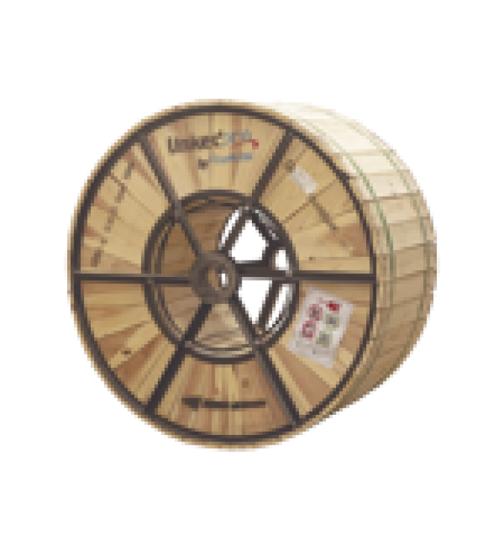 CARRETE DE 4 KM DE FIBRA OPTICA AEREA (ADSS) G.652D, MONOMODO DE 6 HILOS, EXTERIOR, SPAN 100, LOOSE TUBE