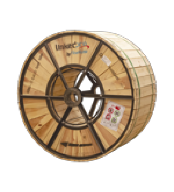 CARRETE DE 4 KM DE FIBRA OPTICA AEREA (ADSS) G.652D, MONOMODO DE 12 HILOS, EXTERIOR, SPAN 100, LOOSE TUBE