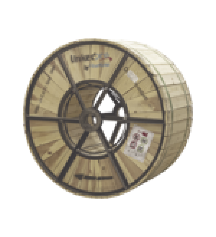 CARRETE DE 4 KM DE FIBRA OPTICA AEREA (ADSS) G.652D, MONOMODO DE 24 HILOS, EXTERIOR, SPAN 200, LOOSE TUBE