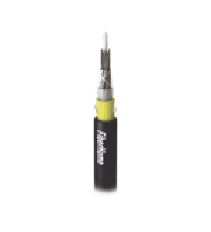 1 KILOMETRO DE FIBRA OPTICA AEREA (ADSS) G.652D, MONOMODO DE 72 HILOS, EXTERIOR, SPAN 100, LOOSE TUBE