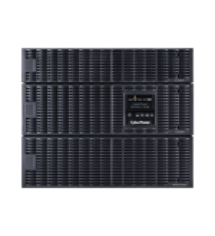 UPS DE 10000 VA/10000 W, ONLINE DOBLE CONVERSION, 200 - 240 VAC DE ENTRADA, 120 - 240 VAC DE SALIDA, ENTRADA HARDWIRED, ONDA SENOIDAL PURA, TORRE O RACK DE 8 UR, CON 6 TOMAS NEMA 5-20R, 3 NEMA L6-30R Y TERMINAL HARDWIRE