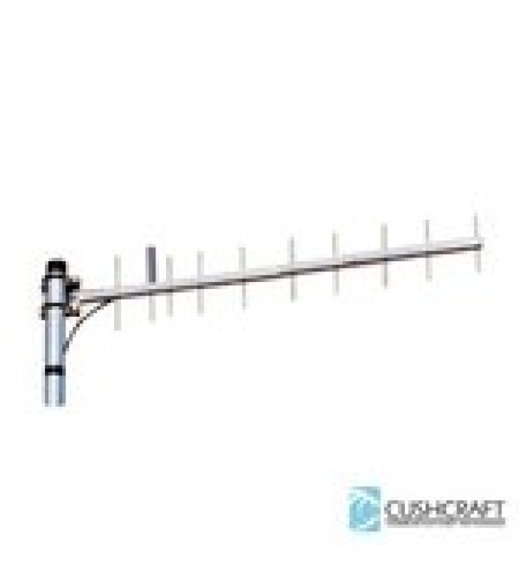 ANTENA BASE, DIRECCIONAL, RANGO DE FRECUENCIA 824 - 896 MHZ. (YAGI 10 ELEMENTOS).