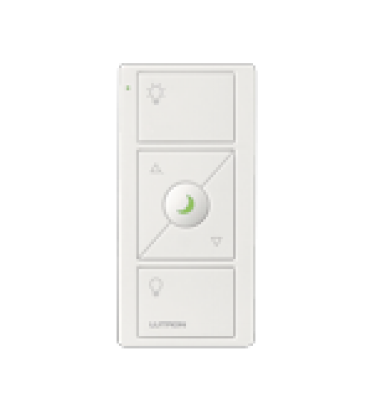 CONTROL REMOTO INALAMBRICO CON 3 BOTONES SUBIR/BAJAR, ENCENDER, APAGAR, NIGHTLIGHT COLOR  BLANCO