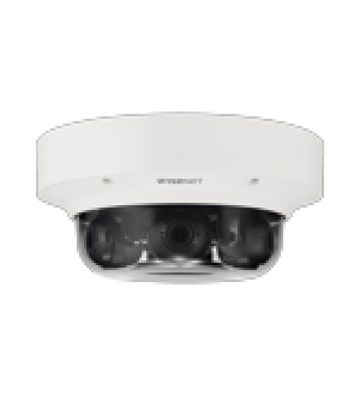 CAMARA IP MULTISENSOR 8MP ( 4 SENSORES DE 2MP) WDR 120 DB, LENTE MOTORIZADO 3 - 6 MM /  HPOE / IP66 / IK10 / NEMA 4X