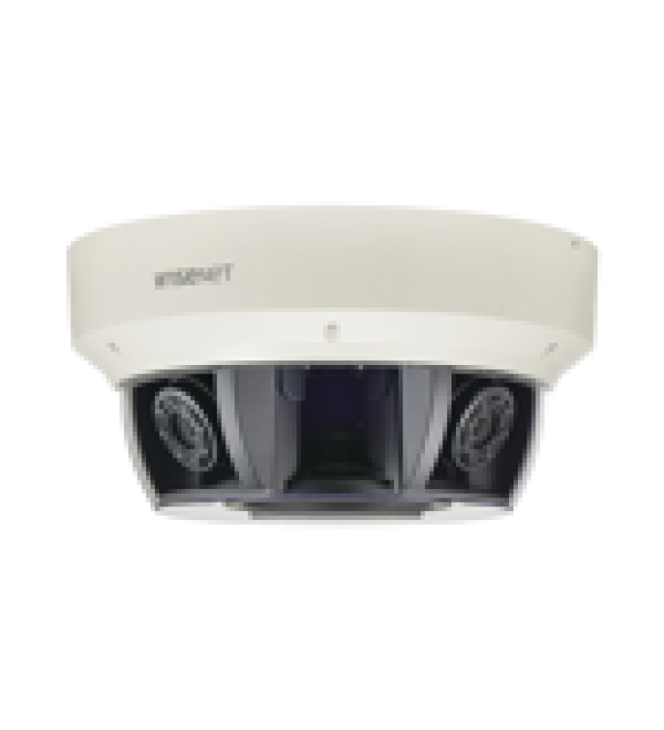 CAMARA IP MULTISENSOR 20MP (4 SENSORES DE 5MP), WDR 120 DB LENTE MOTORIZADO 3.6 - 9.4 MM  12VCD/ HPOE / EXTERIOR IP66 /IK10