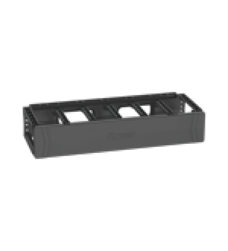 ORGANIZADOR DE CABLES HORIZONTAL PATCHRUNNER?, SENCILLO (SOLO FRONTAL), PARA RACK DE 19IN, 2UR