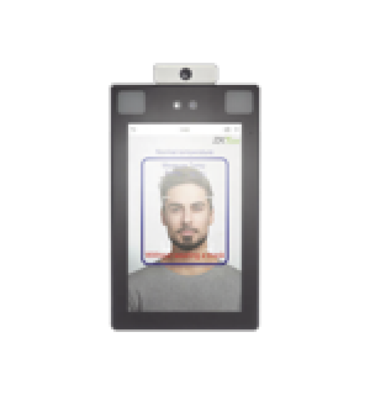 LECTOR DE ROSTROS Y TEMPERATURA PARA CONTROL DE ACCESO  / ACEPTA SELFIES / RECONOCIMIENTO A 2.5 METROS / ADMS GRATIS