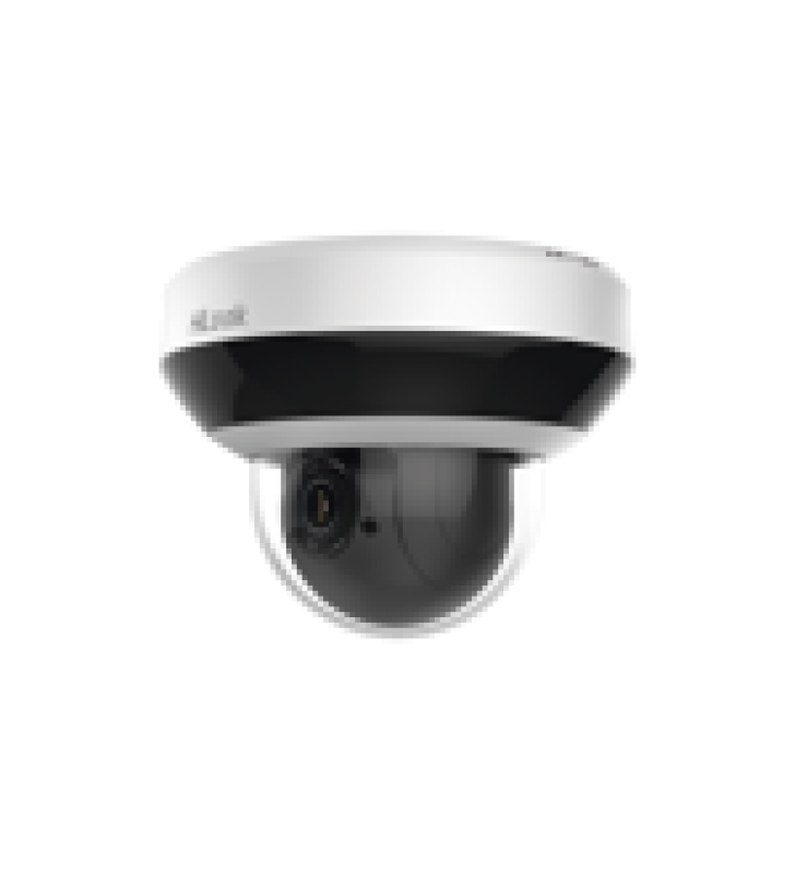 MINI DOMO PTZ IP 4 MEGAPIXEL / 4X ZOOM / H.265+ / 20 MTS IR EXIR / WDR / POE / IK10 / EXTERIOR IP66 / ULTRA BAJA ILUMINACION / MICROFONO INTEGRADO / POE