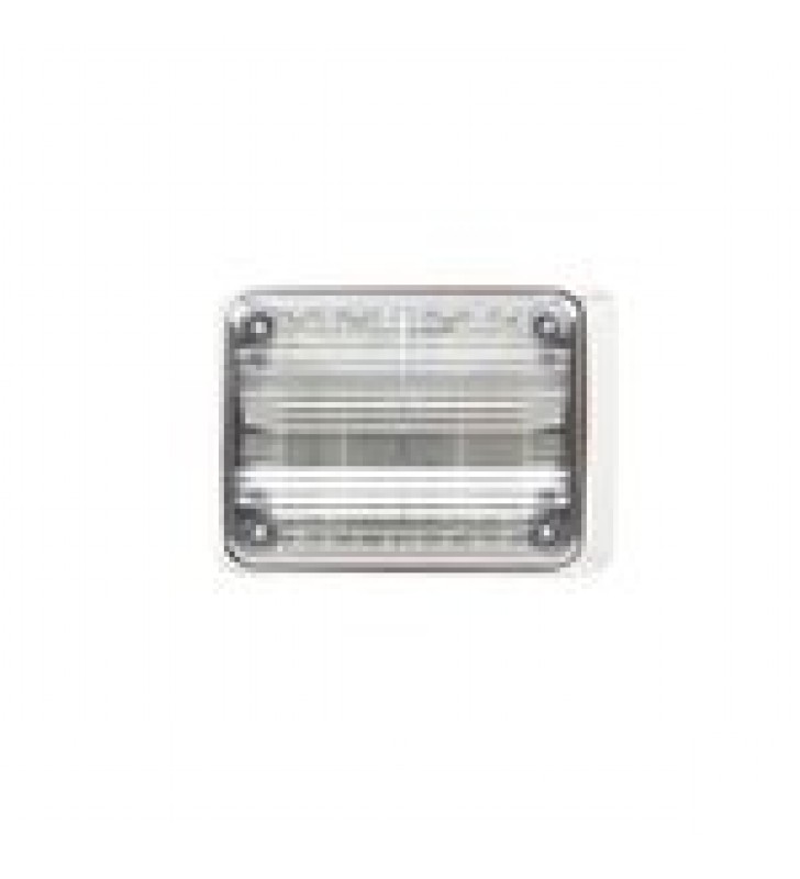 LUZ DE ADVERTENCIA QUADRAFLARE LED CON FLASHER INTEGRADO, COLOR CLARO