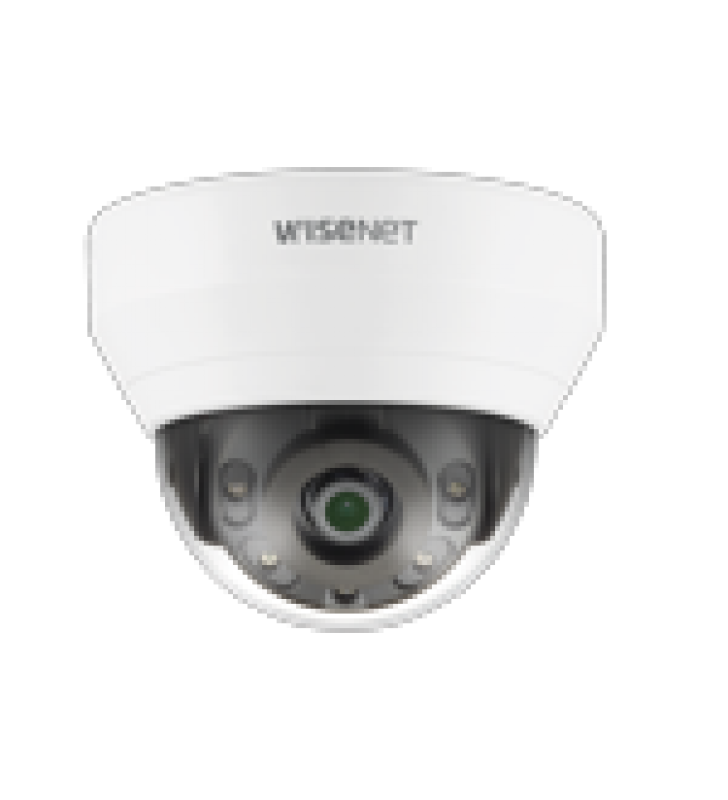 CAMARA IP TIPO DOMO INTERIOR 2 MEGAPIXEL / LENTE 2.8MM / IR 20M / WDR 120DB / H.265 & WISESTREAM / MICROFONO INTERCONSTRUIDO