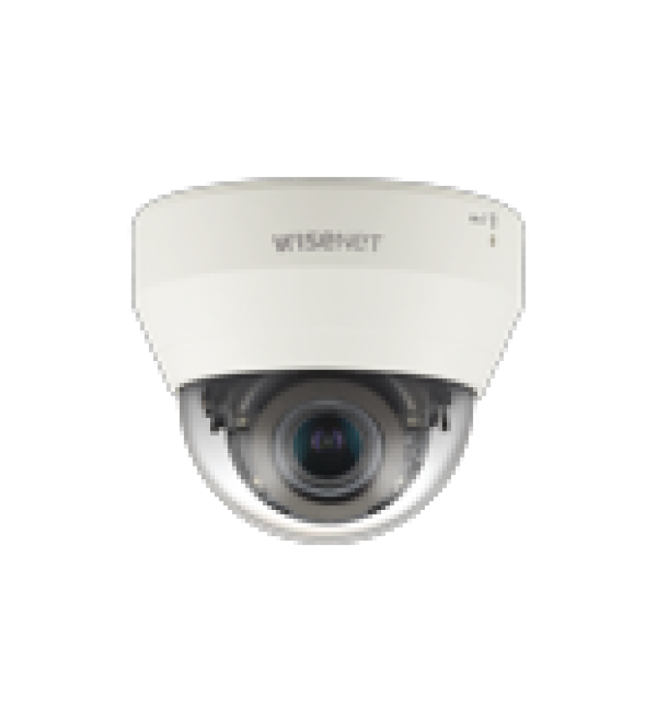 CAMARA IP TIPO DOMO INTERIOR 4 MEGAPIXEL / LENTE MOTORIZADO 2.8-12MM / IR 20M / WDR 120DB / H.265 & WISESTREAM / MICROFONO INTERCONSTRUIDO