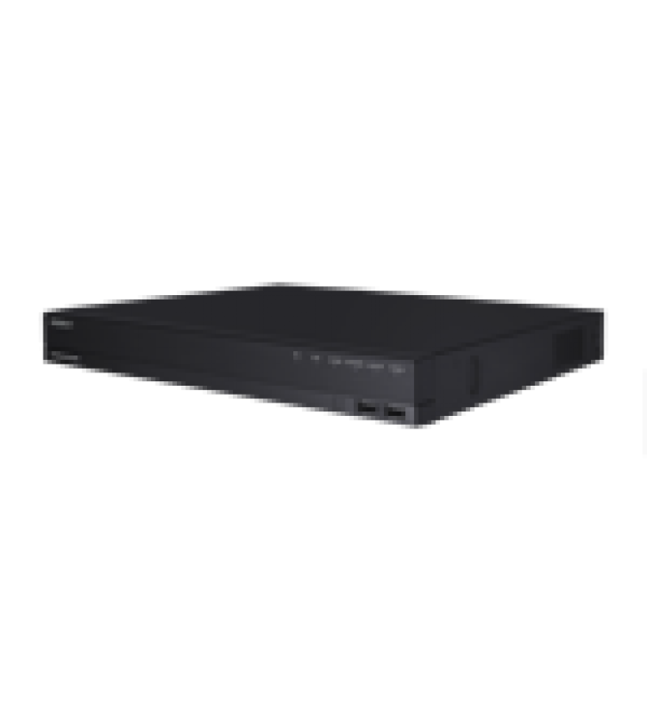 NVR 8 MEGAPIXEL / 16 CANALES / H.265 / P2P WISENET / 16 PUERTOS POE