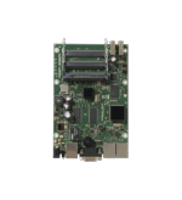 BOARD, 3 PUERTOS GIGABIT CON 5 RANURAS MINIPCI DE EXPANSION HASTA MIMO 10X10