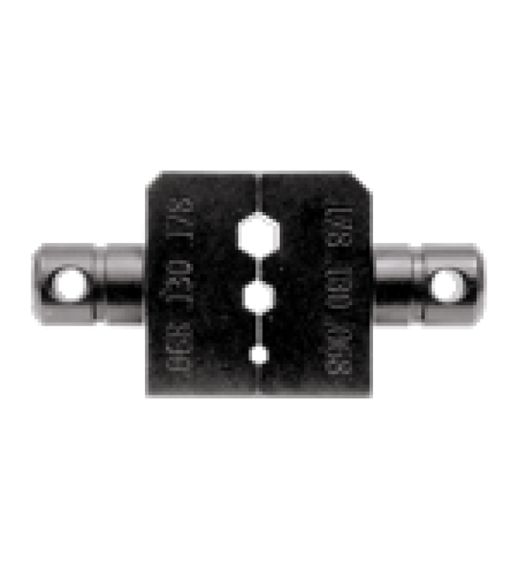 DADO PARA PLEGAR CONECTORES DE ANILLO CON MORDAZA HEX. DE 0.068, 0.130 Y 0.178 EN LMR-100A, RG-174/U Y RG-316/U.