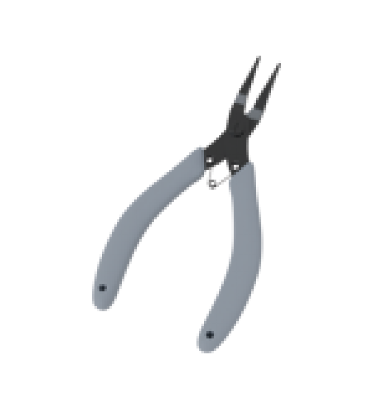 PINZAS DE PUNTA REDONDA ASERRADA DE 4.5 (125 MM) EN ACERO INOXIDABLE.