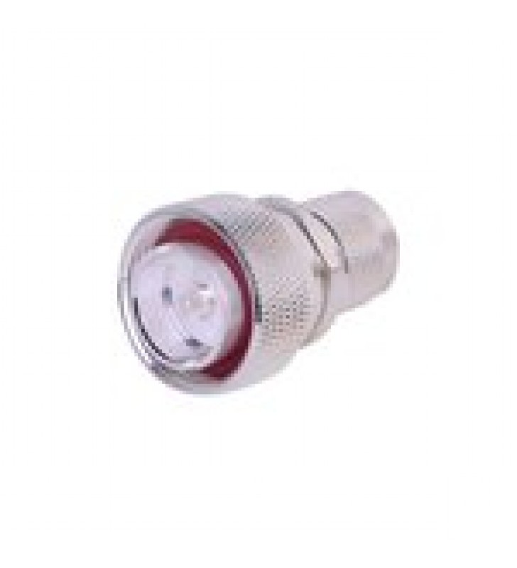 ADAPTADOR EN LINEA DE CONECTOR DIN 7-16 MACHO A N MACHO, PLATA / PLATA / TEFLON.