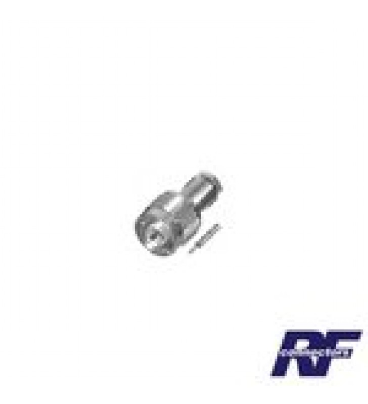 CONECTOR N MACHO DE ROSCA PARA RG-58/U, RG-142/U, PLATA/ ORO/ TEFLON.