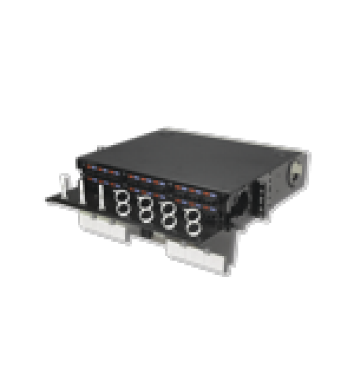 PANEL DE CONEXION DE FIBRA OPTICA (RIC3) PARA RACK DE 19IN, ACEPTA 6 PLACAS QUICK PACK, HASTA 144 FIBRAS, 2 UR