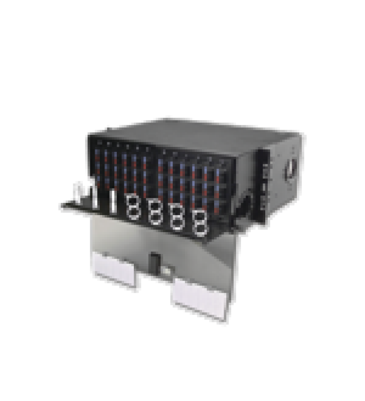 PANEL DE CONEXION DE FIBRA OPTICA (RIC3) PARA RACK DE 19IN, ACEPTA 12 PLACAS QUICK PACK, HASTA 288 FIBRAS, 4 UR