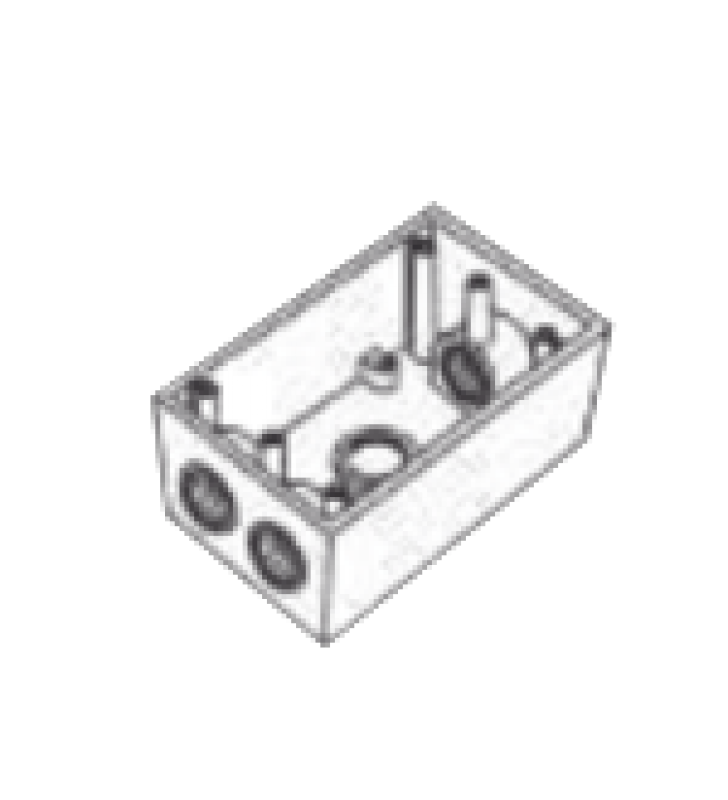 CAJA CONDULET FS DE 1/2 ( 12.7MM ) CON CUATRO BOCAS A PRUEBA DE INTEMPERIE.