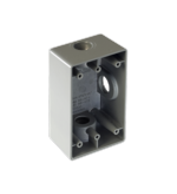 CAJA CONDULET FS DE 1/2 ( 12.7 MM) CON TRES BOCAS A PRUEBA DE INTEMPERIE.