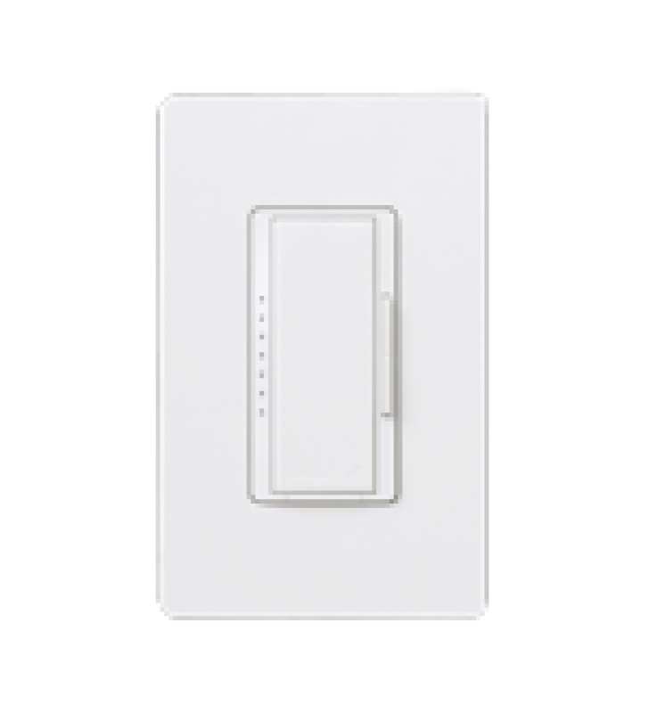 ATENUADOR UN SOLO POLO / MULTILOCACION 120V/ INC 1000W /MLV 800 / LED 250W COLOR BLANCO, REQUIERE CABLE NEUTRO