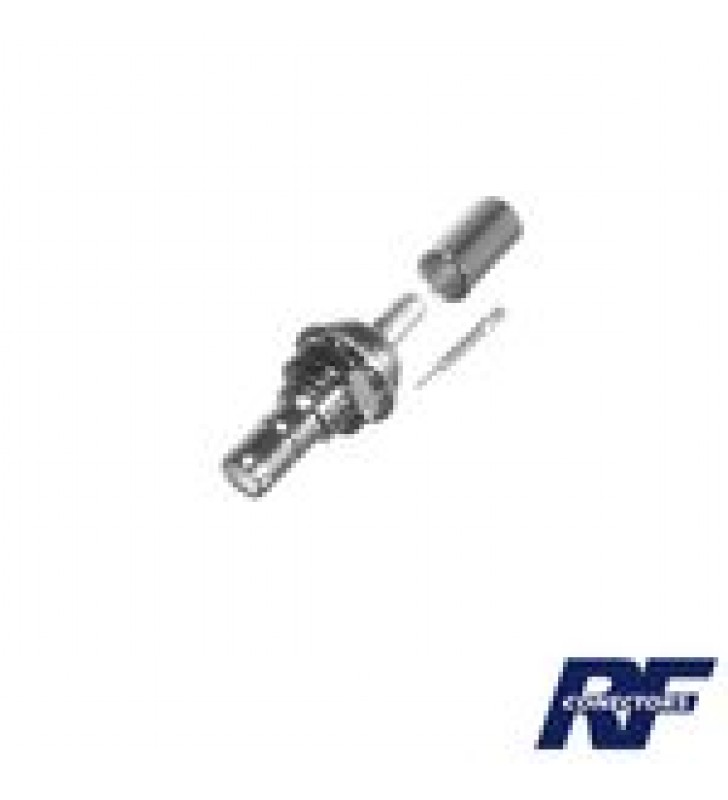 CONECTOR SMB HEMBRA PARA PANEL EN D-PLANO, DE ANILLO PLEGABLE PARA RG-174/U. CONECTOR SMB HEMBRA PARA PANEL EN D-PLANO, DE ANILLO PLEGABLE PARA RG-174/U.