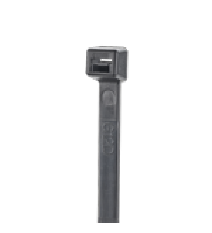 CINCHO DE NYLON 6.6 STRONGHOLD?, DE 160MM DE LARGO, COLOR NEGRO, EXTERIOR RESISTENTE A RAYOS UV, PAQUETE DE 100PZ