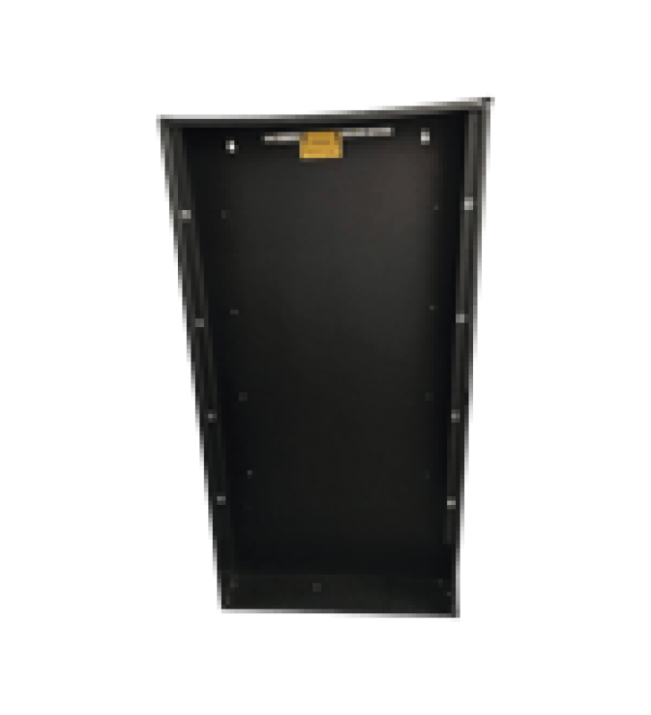 GABINETE DE 4 NIVELES / PARA PANELES NOTIFIER / COLOR NEGRO