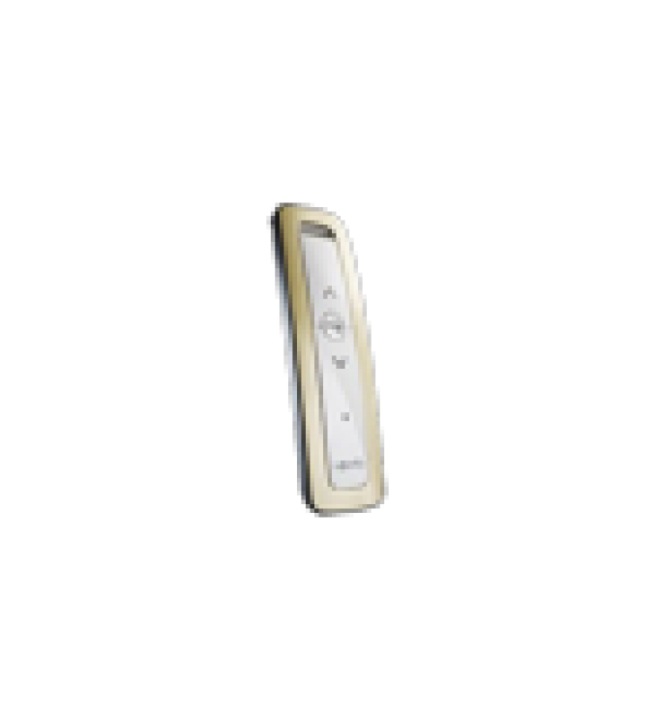 CONTROL REMOTO 1 CANAL PARA MOTORES DE PERSIANA SOMFY CON SENAL INALAMBRICA, INSTRUCCIONES: SUBE, BAJA Y DETENER, CON POSICION FAVORITA PROGRAMADA.