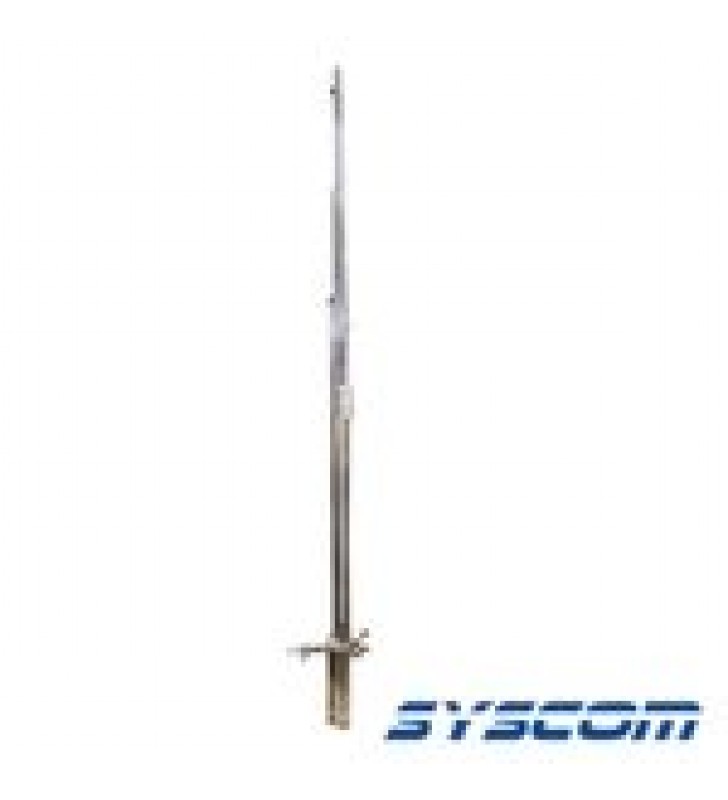 ANTENA BASE VHF, OMNIDIRECCIONAL, RANGO DE FRECUENCIA 142 - 172 MHZ.