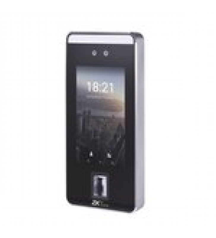 BIOMETRICO FACIAL Y DE PALMA SIN CONTACTO CON PANTALLA TOUCH DE 5 / 6000 ROSTROS / LECTOR DE HUELLA DIGITAL /  VIDEO PORTERO / LECTOR DE CODIGOS QR / LECTOR DE PROXIMIDAD