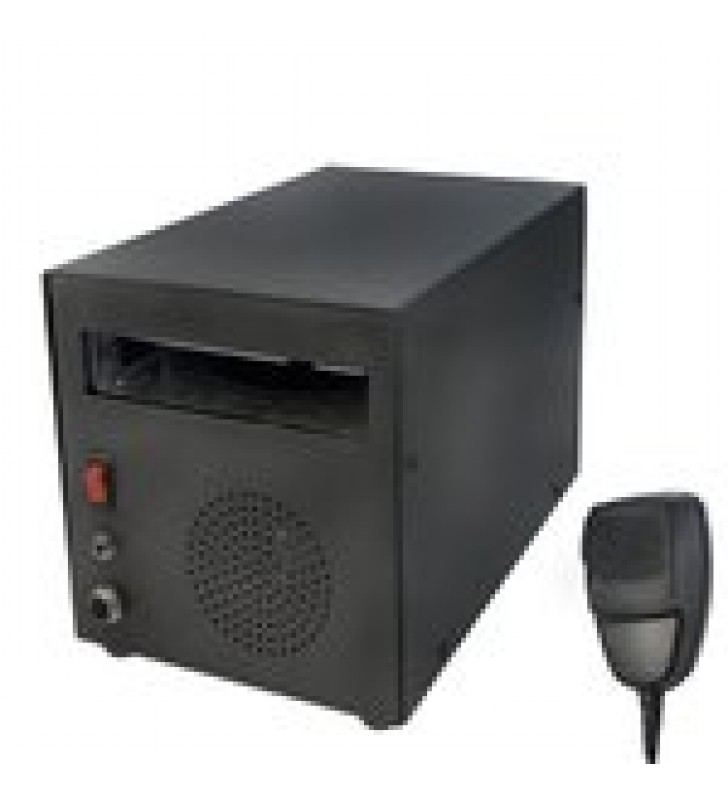 KIT PARA ESTACION BASE SYSCOM, INCLUYE FUENTE DE PODER, GABINETE (G051), MICROFONO Y BOCINA