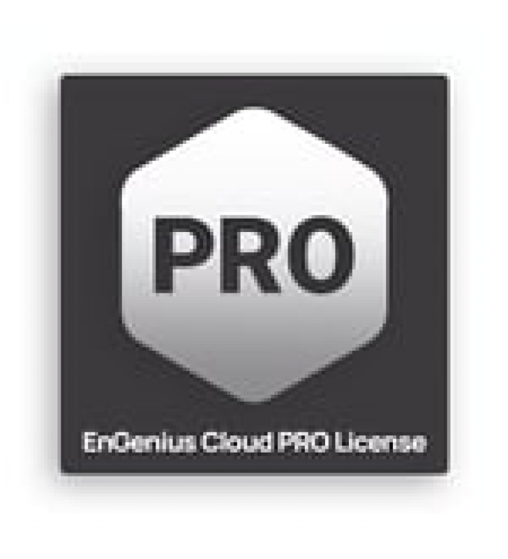 LICENCIA PARA SWITCH ENGENIUS CLOUD PRO POR 3 ANOS, INCLUYE ACCESO ILIMITADO A INTERFAZ EN LA NUBE, FUNCIONES AVANZADAS, SOPORTE DE INTEGRACION DE API Y SOPORTE TECNICO.