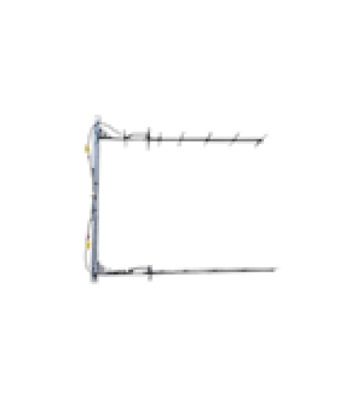 ANTENA YAGI DOBLE DIRECCIONAL DE 7 ELEMENTOS, 403-430 MHZ, 12.5 DB, 27 MHZ, 250 WATT, N HEMBRA.