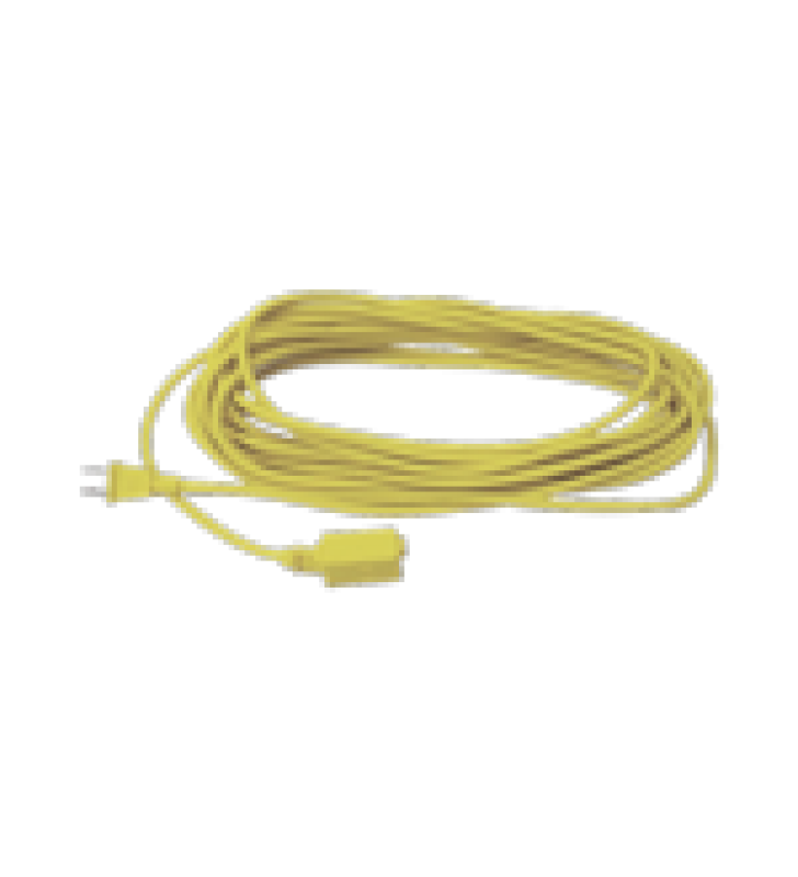 EXTENSION ELECTRICA DE USO RUDO 4 METROS, (127VCA/ 10A MAXIMO) CLAVIJA 2 PATAS CON 3 SALIDAS COLOR AMARILLA.