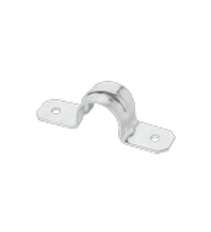 ABRAZADERA PARA TUBO TIPO OMEGA DE 2 BOLSA CON 5 PIEZAS.