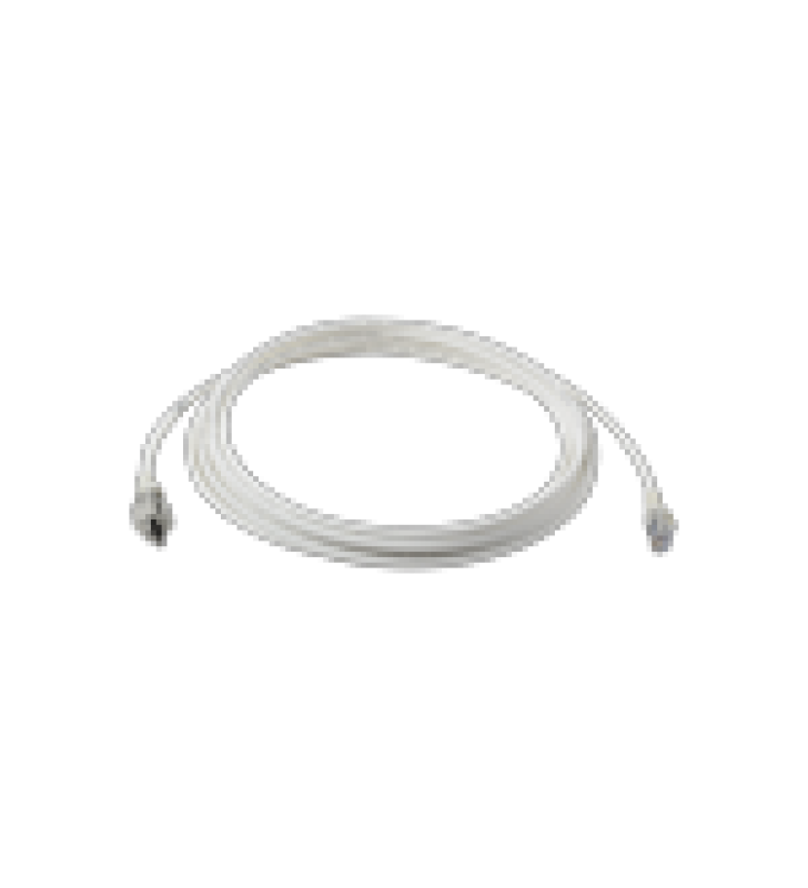 PATCH CORD TERA CAT6A 1/10G ETHERNET, DE 4 PARES Y CONECTOR MODULAR, LS0H, COLOR MARFIL, 5 METROS