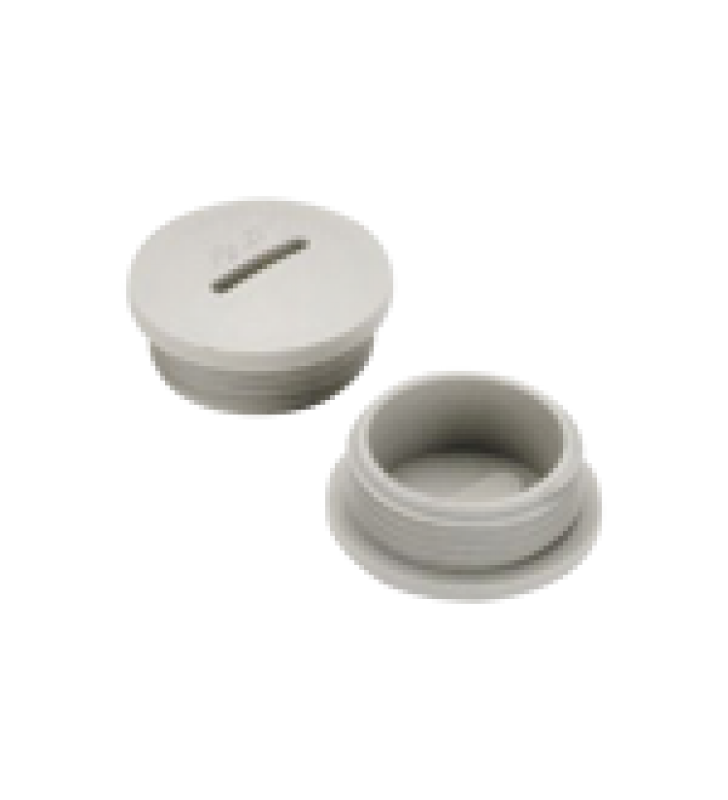 TAPON ROSCADO DE 3/4 PARA CAJA CUADRADA A PRUEBA DE INTEMPERIE.