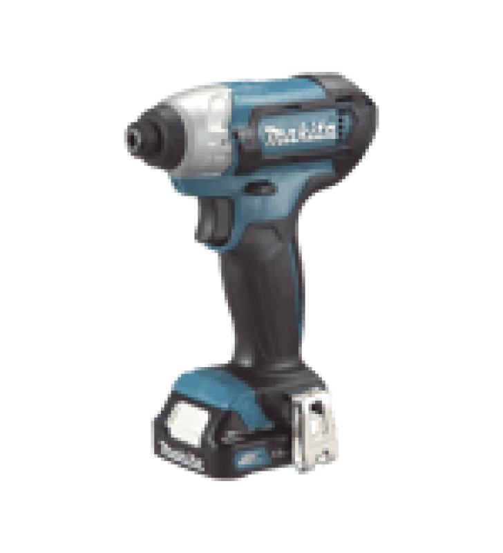 ATORNILLADOR DE IMPACTO, ENTRADA HEXAGONAL DE ??.  2 BATERIAS DE 12V DE 1.5 AMPERES Y CARGADOR.